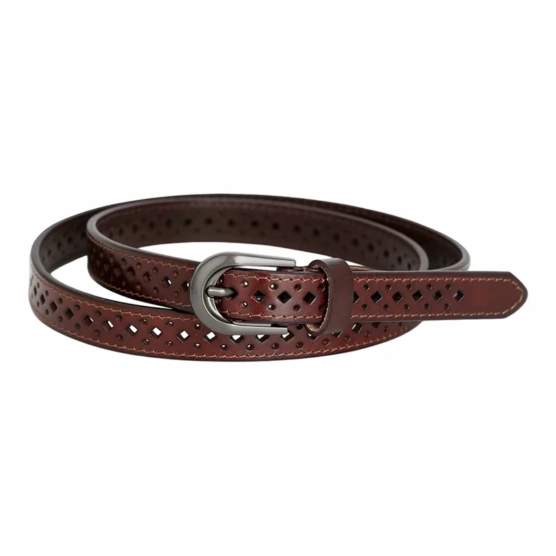 Vintage leren riem voor kinderen